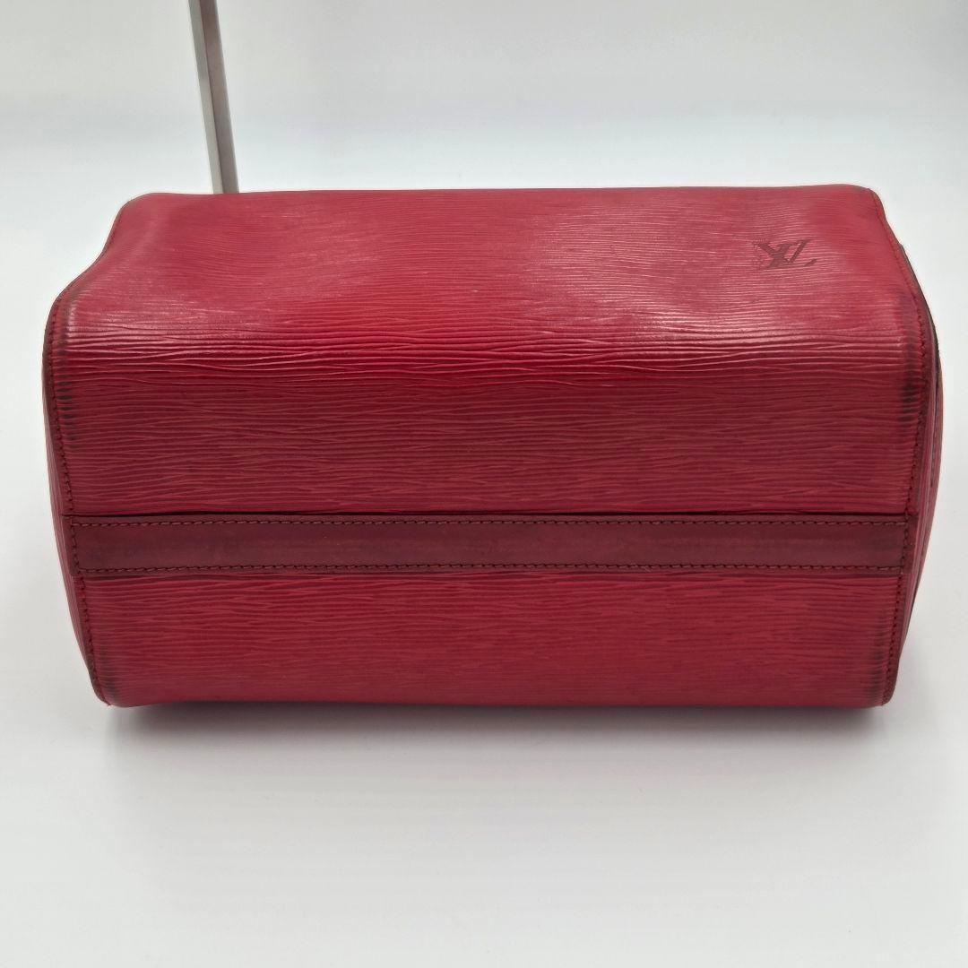 美品　ルイヴィトン エピ スピーディ 25 M59237 ミニボストンバッグ　赤