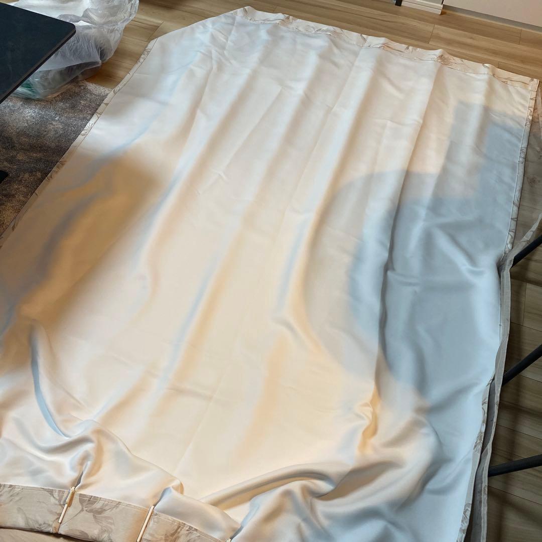 FrancFrancリリアWカーテン2枚セットH2000×W1000遮光2級