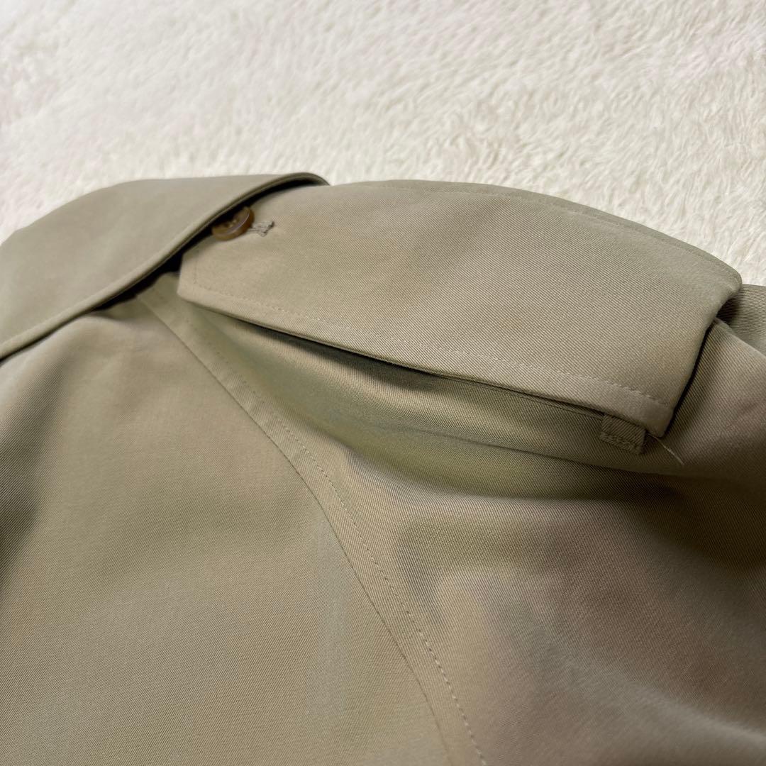 【極美品✨】Aquascutum メンズ　トレンチコート　玉虫色　イングランド