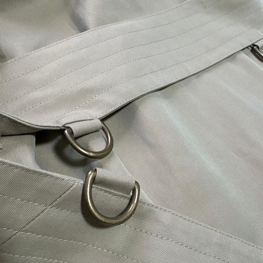 【極美品✨】Aquascutum メンズ　トレンチコート　玉虫色　イングランド