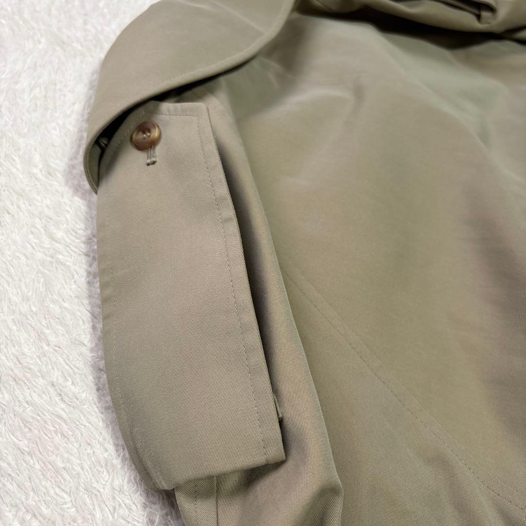 【極美品✨】Aquascutum メンズ　トレンチコート　玉虫色　イングランド