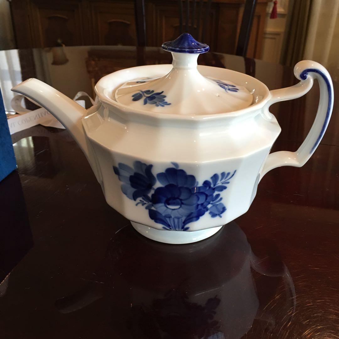 ロイヤルコペンハーゲン　ブルーフラワー　アンギュラー