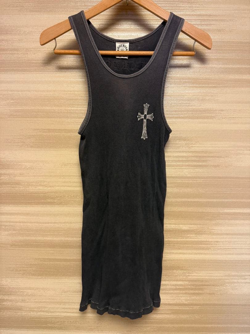 国内正規品　CHROME HEARTS タンクトップ ホースシュー　ブラック