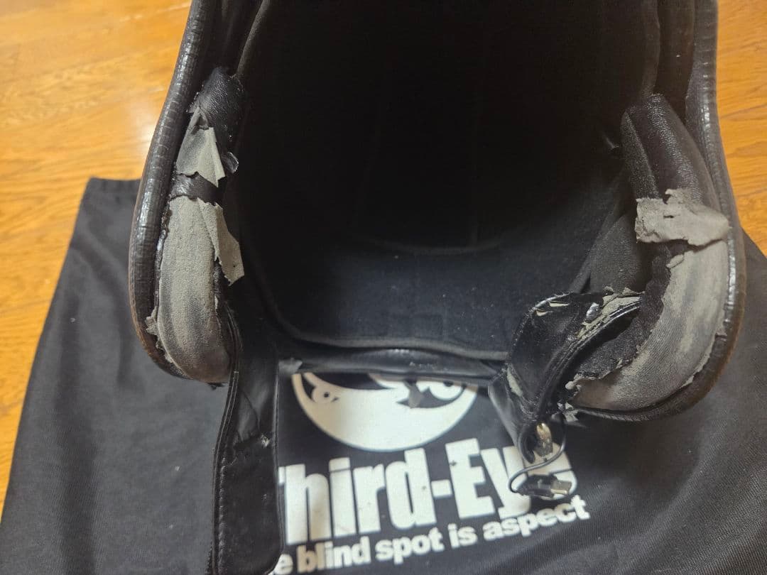 サードアイ ジェットヘル Third-Eye 青色 スピーカー付き