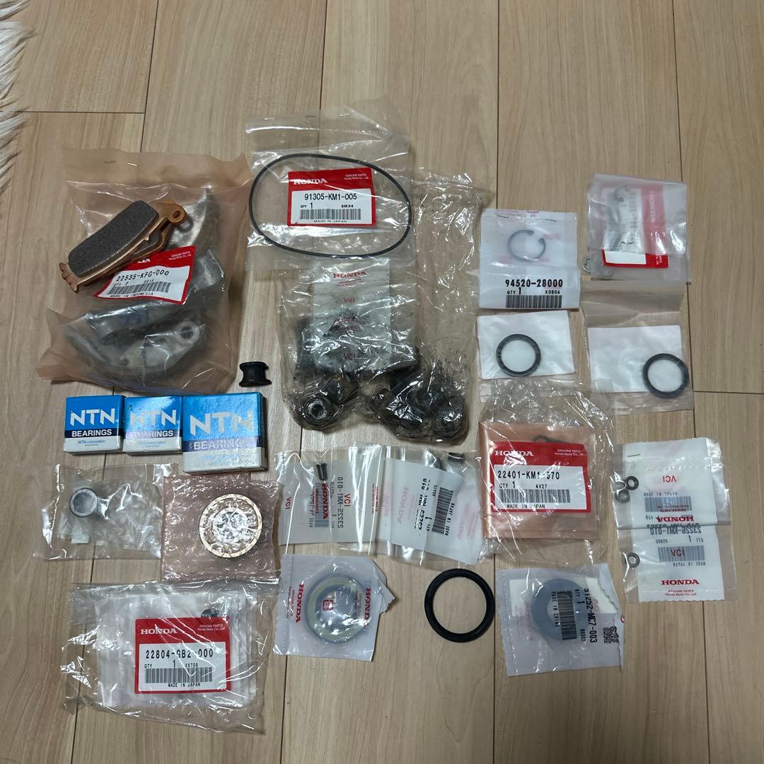 HONDA フュージョン ベアリング シール ブレーキパッド パーツ諸々