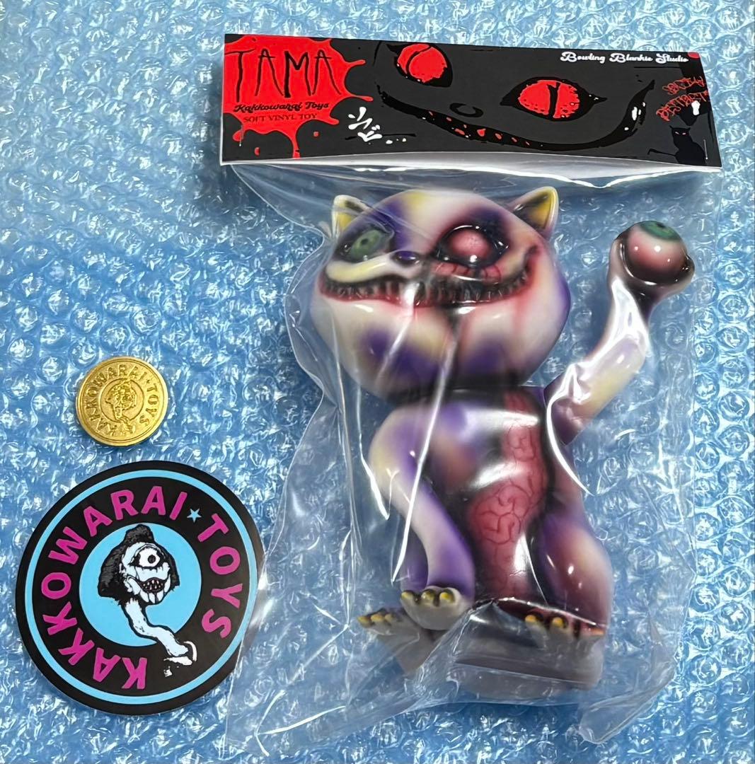 かっこわらい雑貨店 TAMA 紫片目 ワンフェス