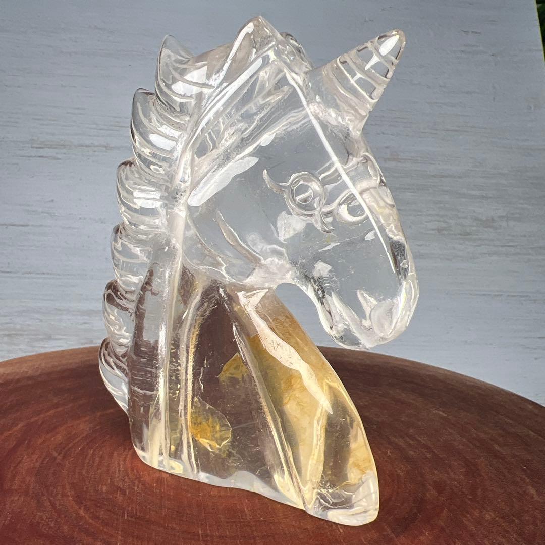 天然石　ペガサス　ヒーラー・ガール入り水晶