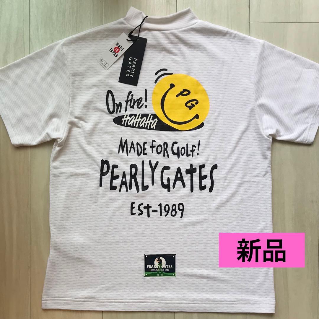 新品　PEARLY GATES サイズ０　トップス　ニコちゃん