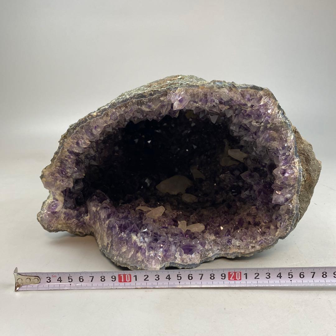 鑑賞石 アメジスト ドーム 原石 大型 約10.46kg 紫水晶 クリスタル