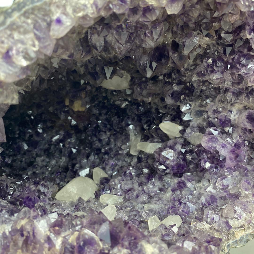 鑑賞石 アメジスト ドーム 原石 大型 約10.46kg 紫水晶 クリスタル