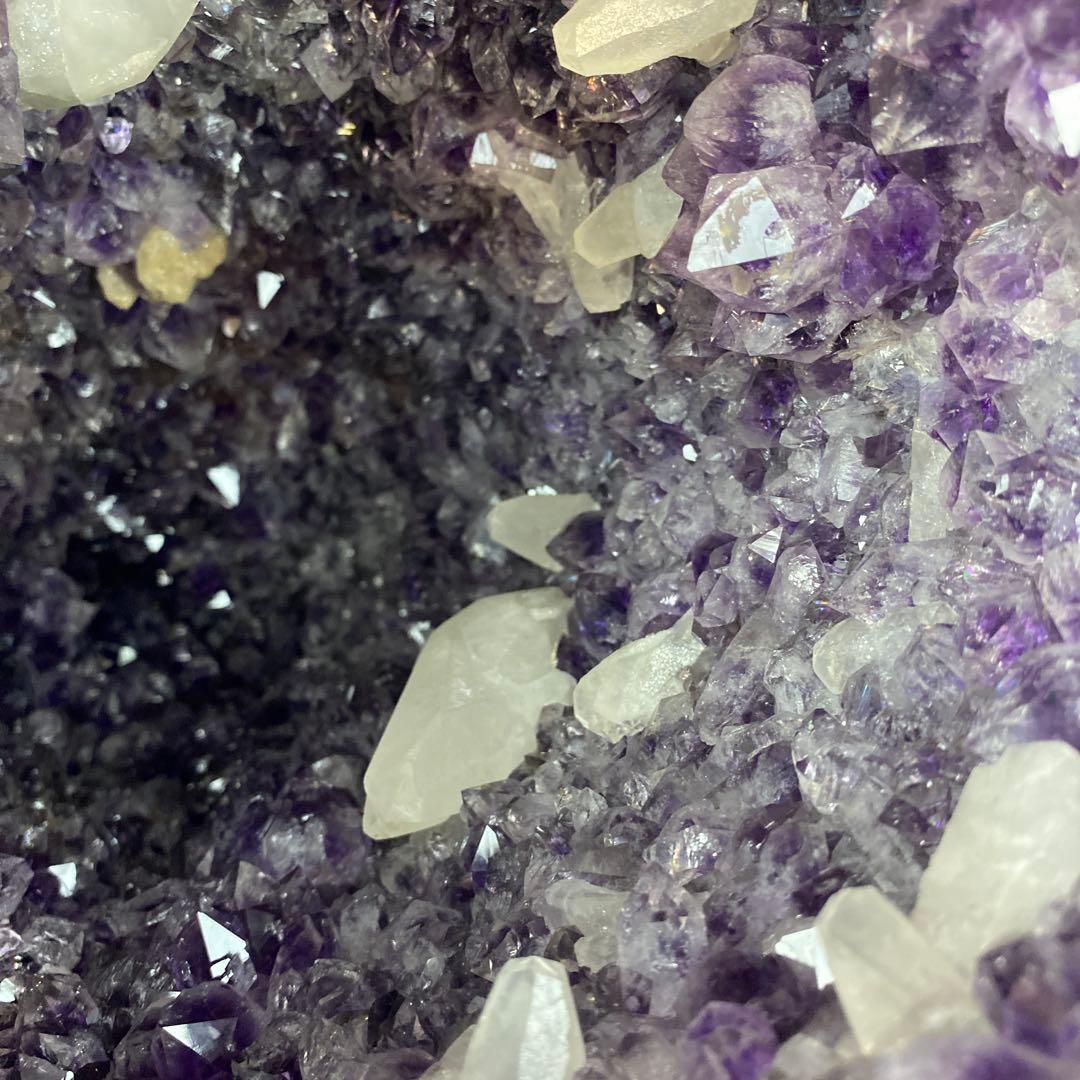 鑑賞石 アメジスト ドーム 原石 大型 約10.46kg 紫水晶 クリスタル