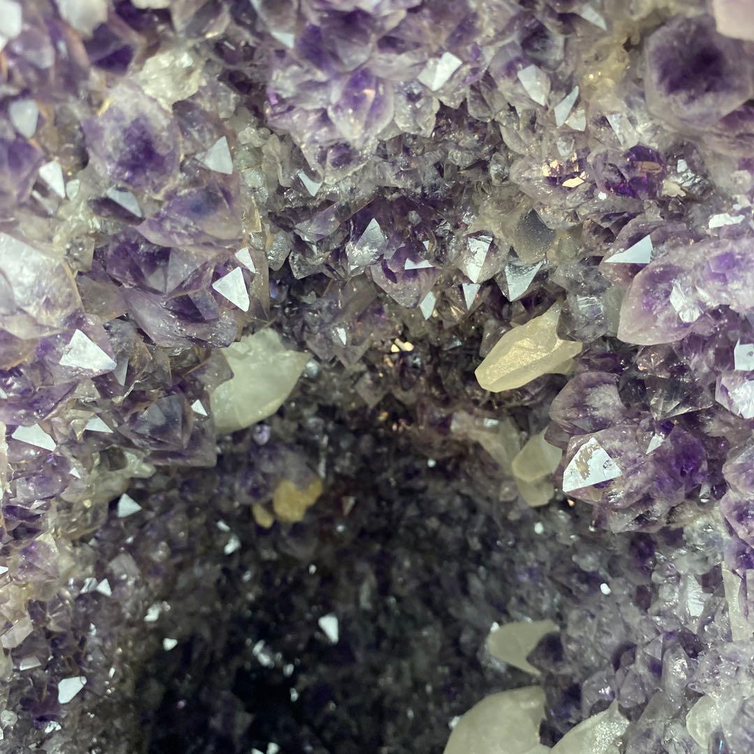 鑑賞石 アメジスト ドーム 原石 大型 約10.46kg 紫水晶 クリスタル