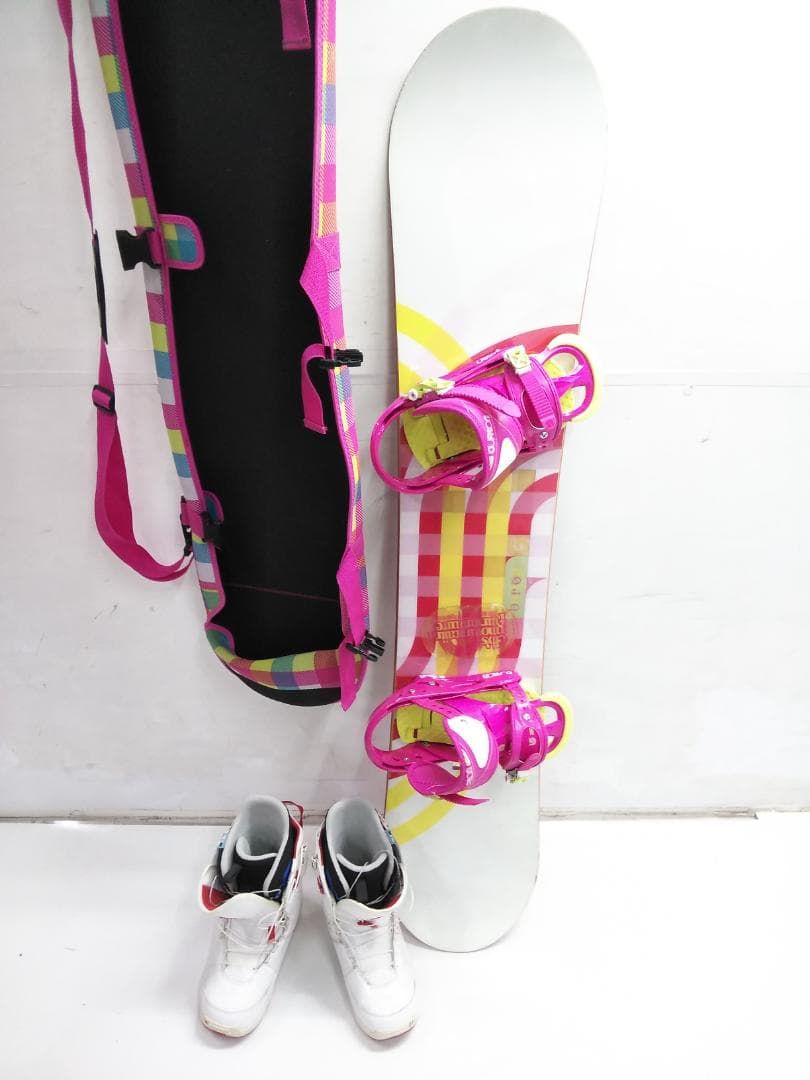 バートン FEATHER140 +24.5cm レディーススノーボード5点セット