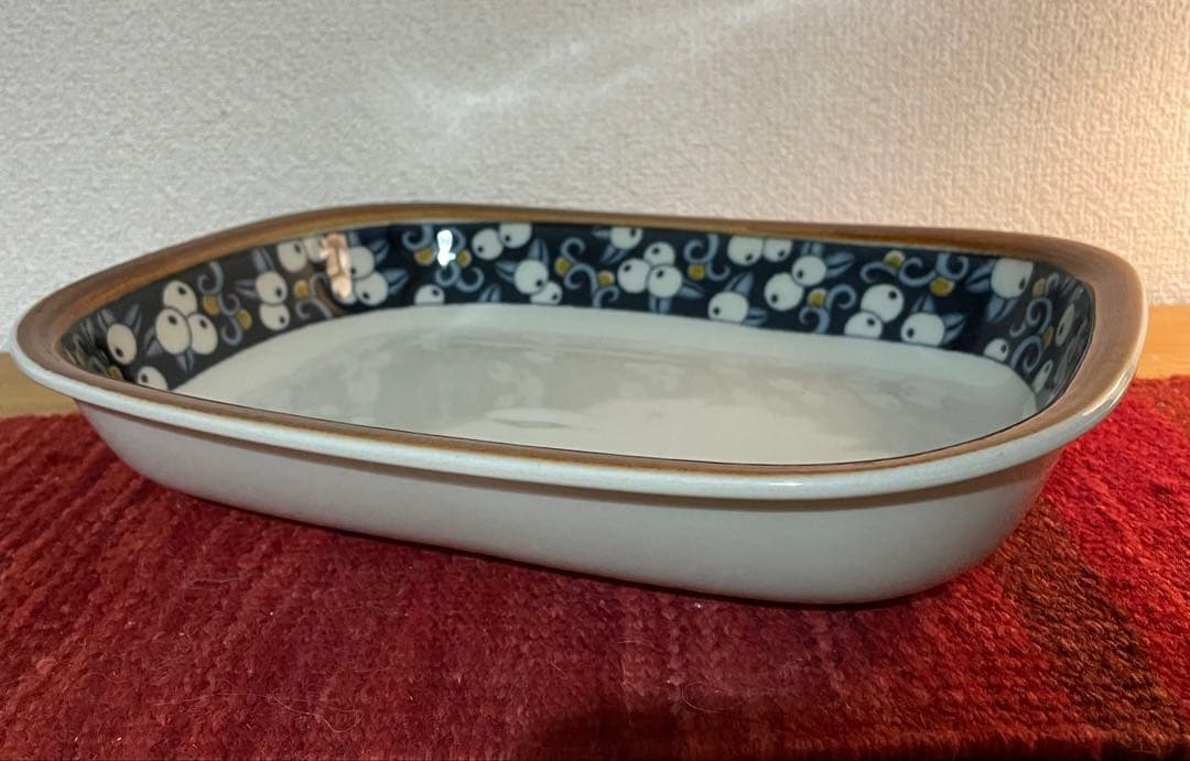 ARABIA Taika アラビア　タイカ オーブン皿　角皿 深皿