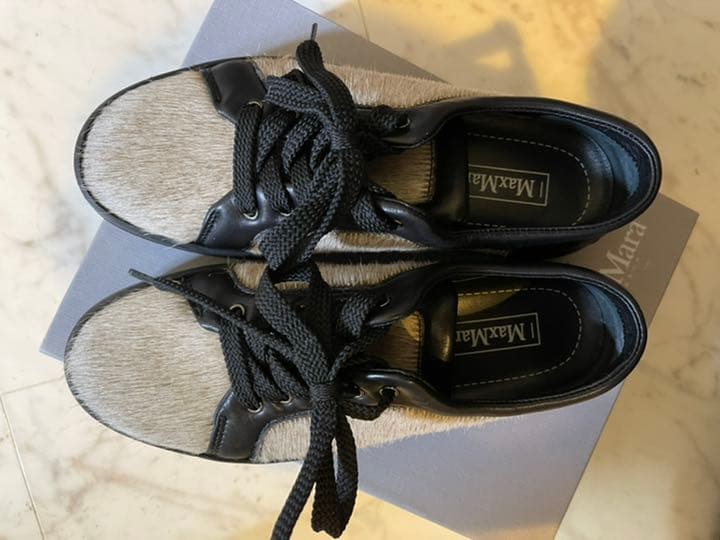 ha 　Max Mara ハラコ　スニーカー　美品