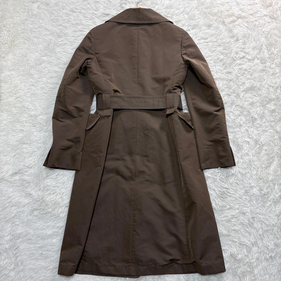 JIL SANDER ジルサンダー ブラウン トレンチコート 36