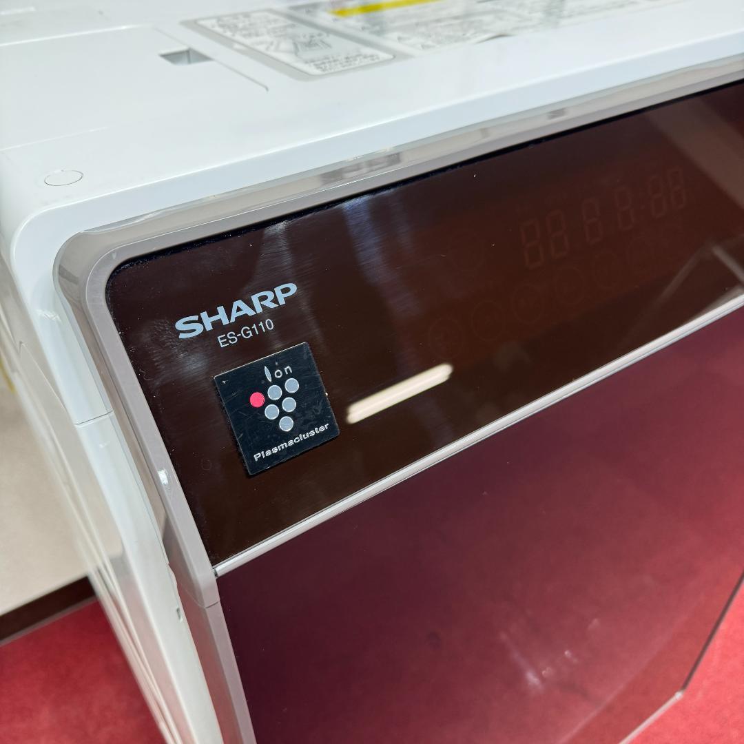 東京23区配達無料　美品シャープドラム式洗濯機　2017年製　洗浄済み！