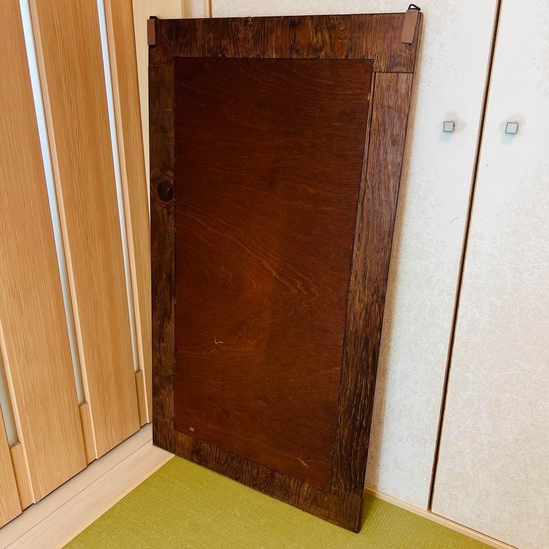 壁掛けミラー 壁掛け鏡 鏡 ミラー 姿見　スタンドミラー　古民家