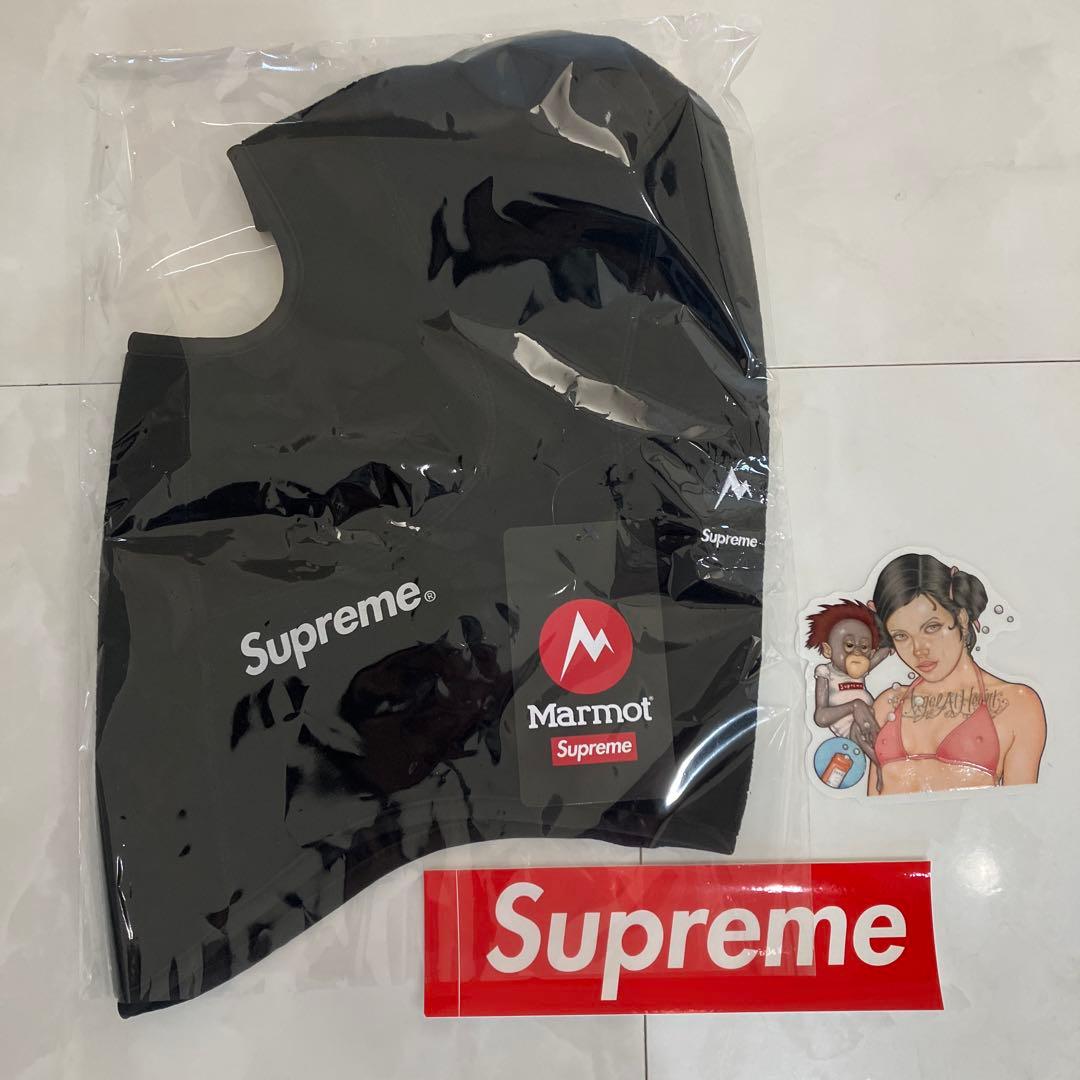 新品　Supreme x Marmot Fleece Balaステッカー付き