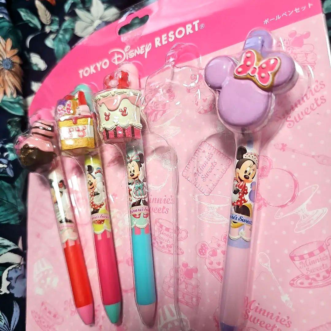 東京ディズニーリゾート ボールペンセット 希少 レア ミニーちゃん