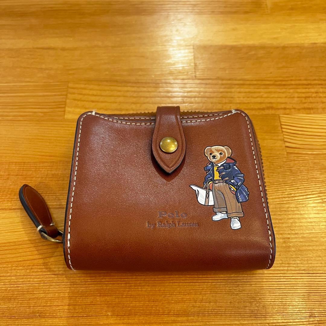 Polo by Ralph Lauren 二つ折り財布 ブラウン