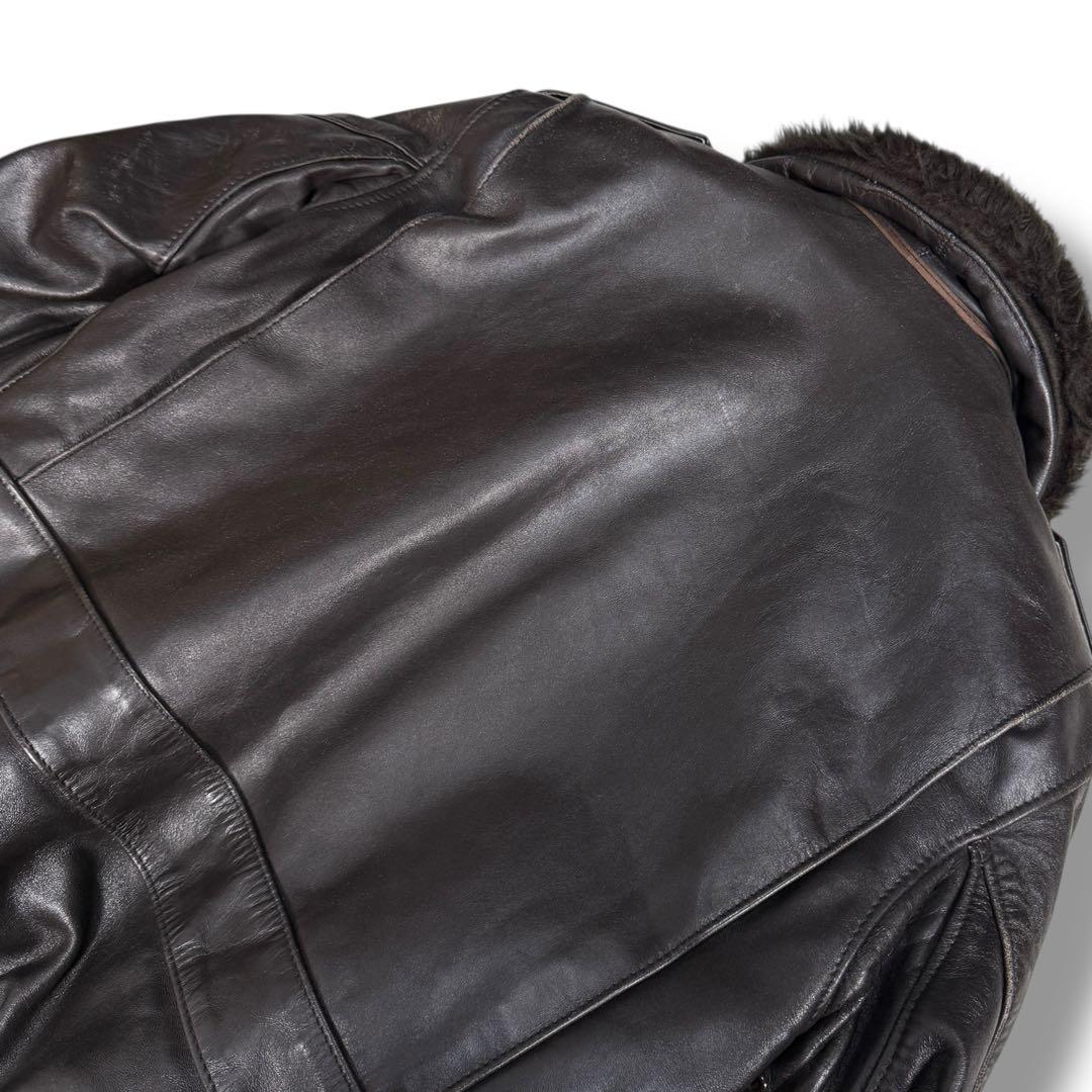 Schott USA G-1 カウレザー ライナー付き フライトジャケット L