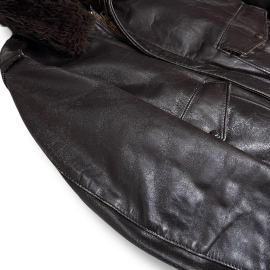 Schott USA G-1 カウレザー ライナー付き フライトジャケット L