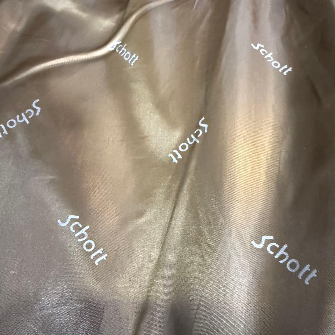 Schott USA G-1 カウレザー ライナー付き フライトジャケット L