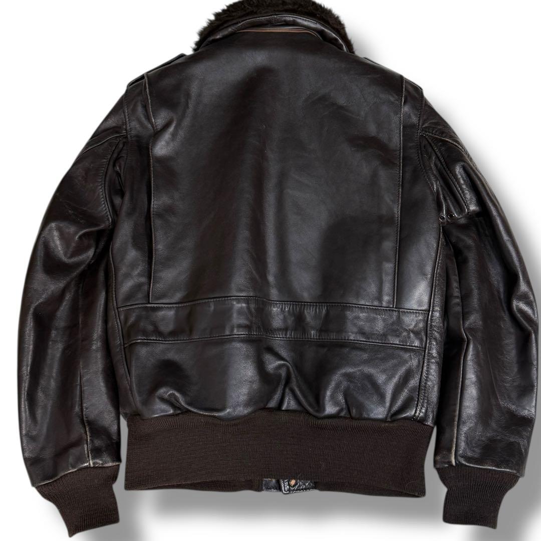 Schott USA G-1 カウレザー ライナー付き フライトジャケット L