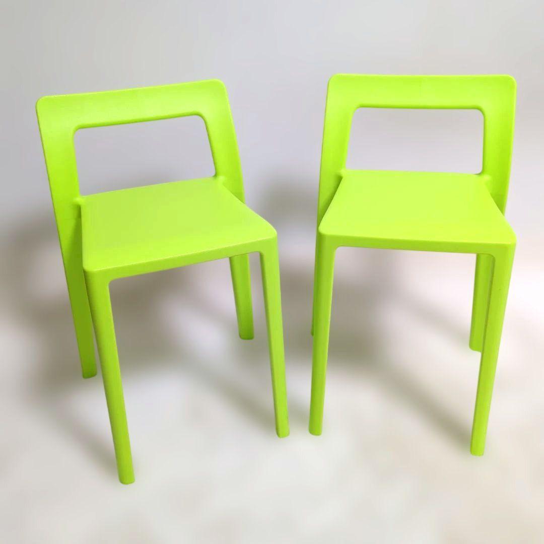 ENOTS エノッツ ミニマルチェア 岩谷マテリアル スタッキング　2脚セット