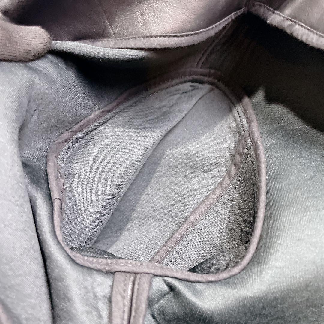 極美品✨DIESEL ボンバージャケット ラムスキン シングル MA-1 S