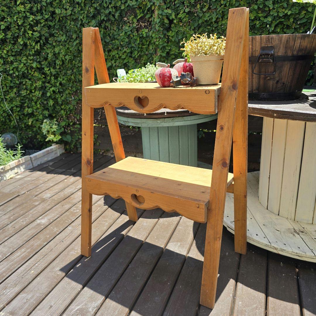 【緑子】折り畳み式ディスプレイシェルフ