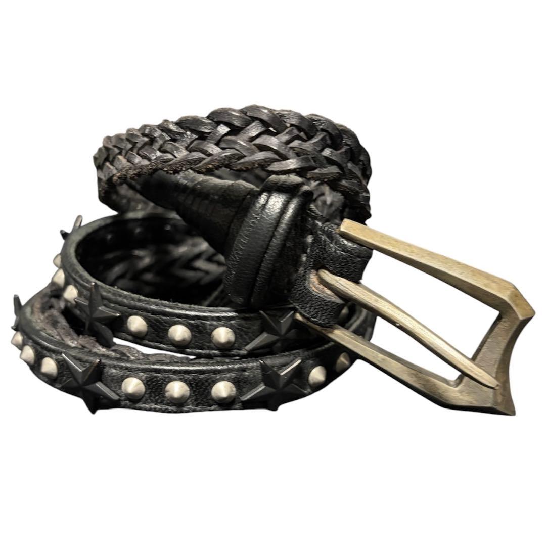 レア kmrii スタッズ ベルト archive v系 お兄系 平成