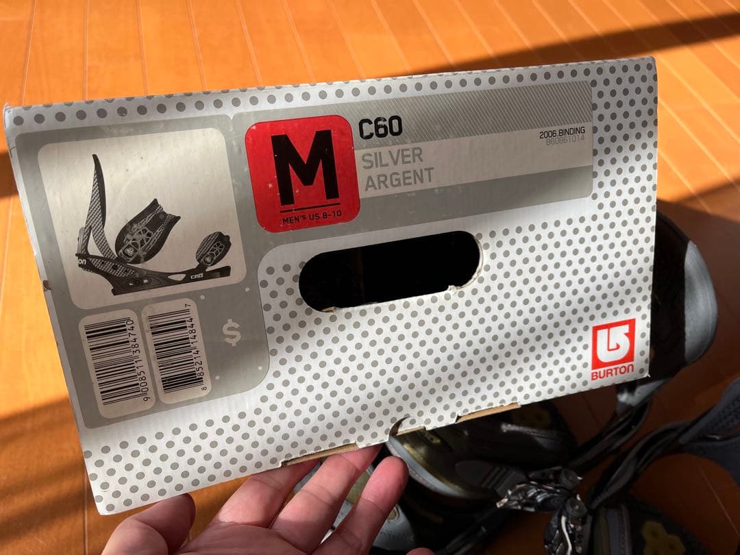 BURTON　C60　ビンディング　2006　Mサイズ