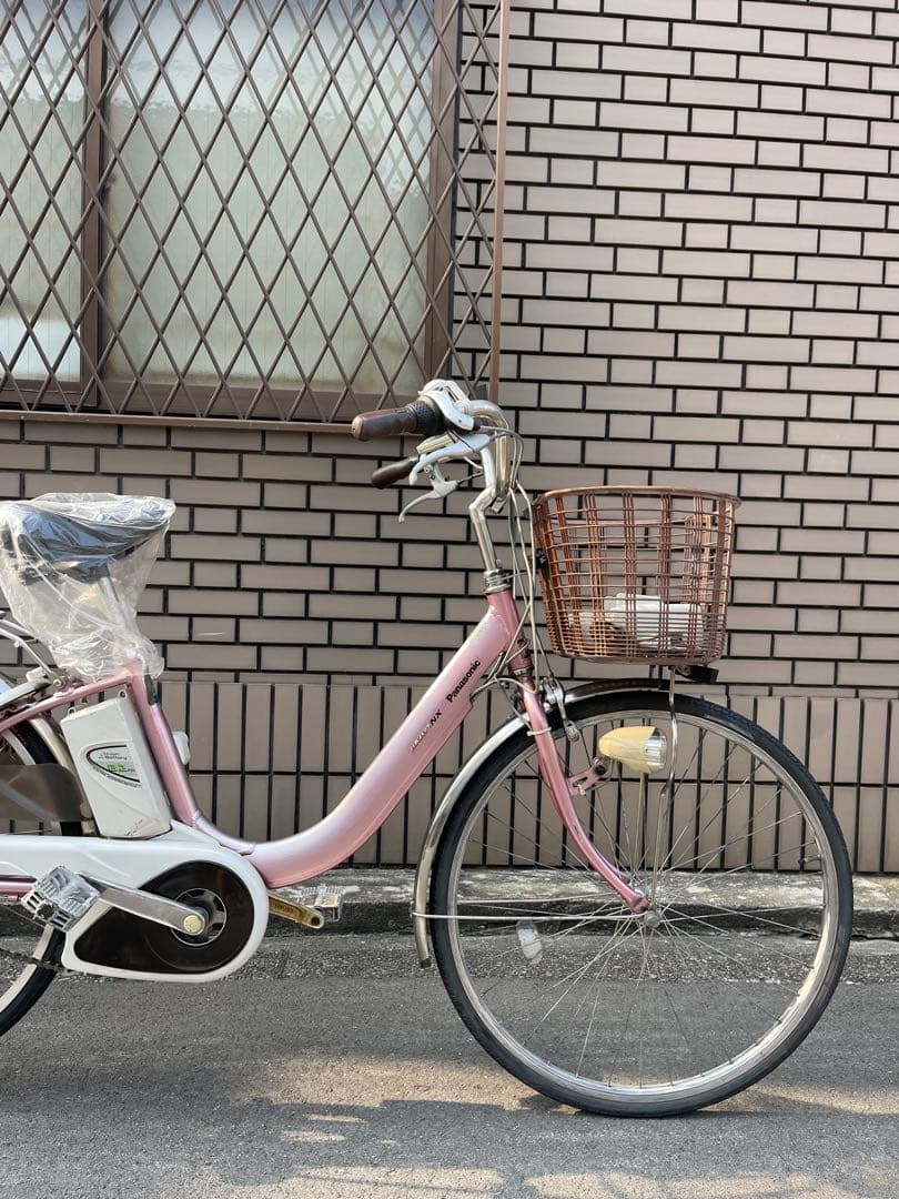 パナソニック電動アシスト自転車です。