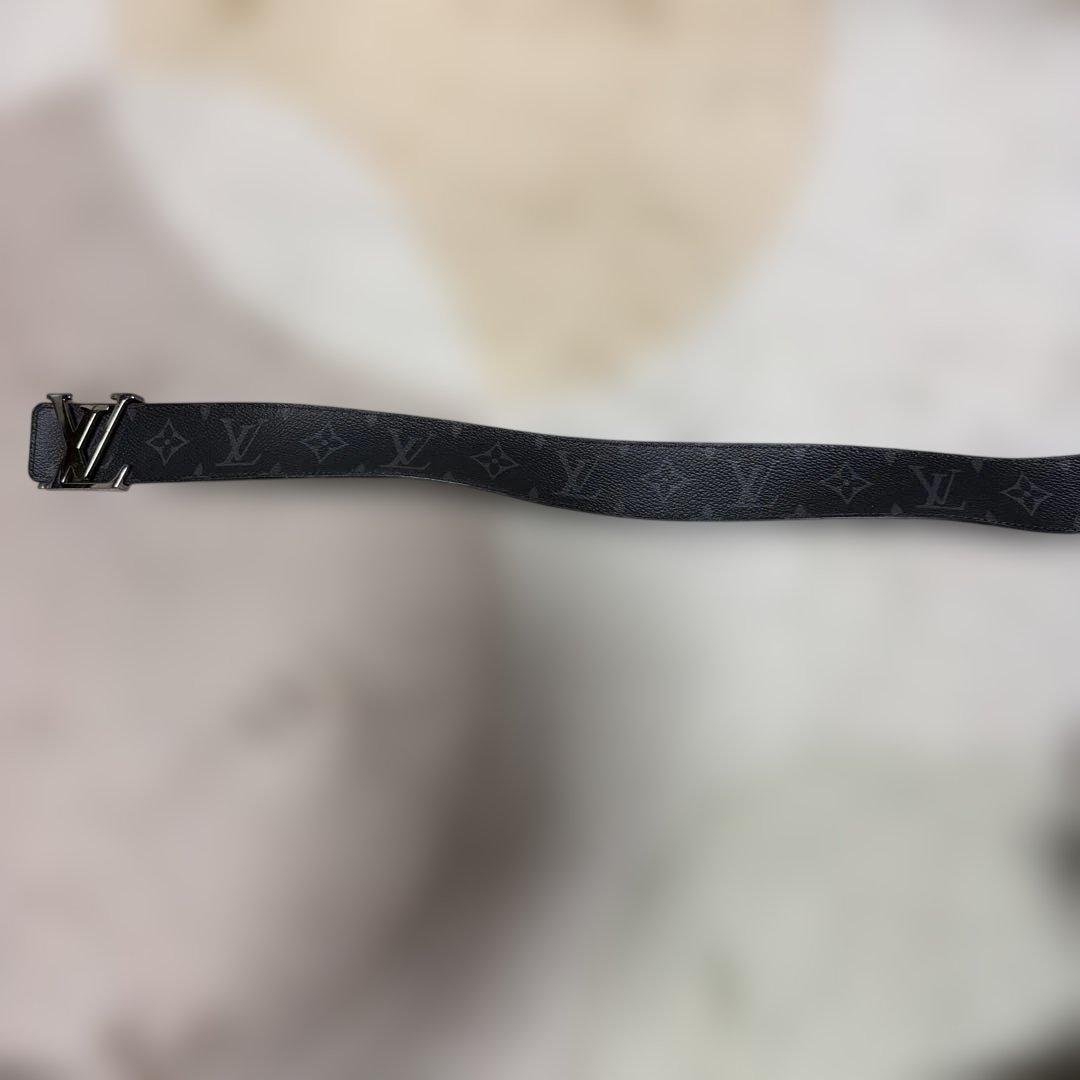 ルイ・ヴィトン 黒 モノグラム ベルト