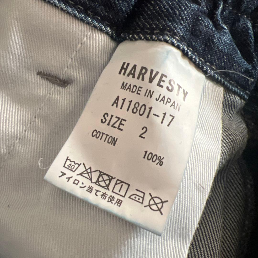 専用　　HARVESTY ハーベスティ デニム サーカスパンツ