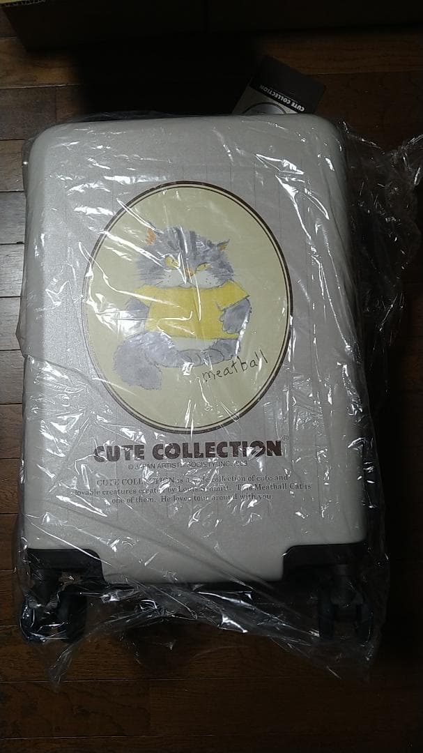 【新品】キュート・コレクション　キャリーケース　Sサイズ　猫