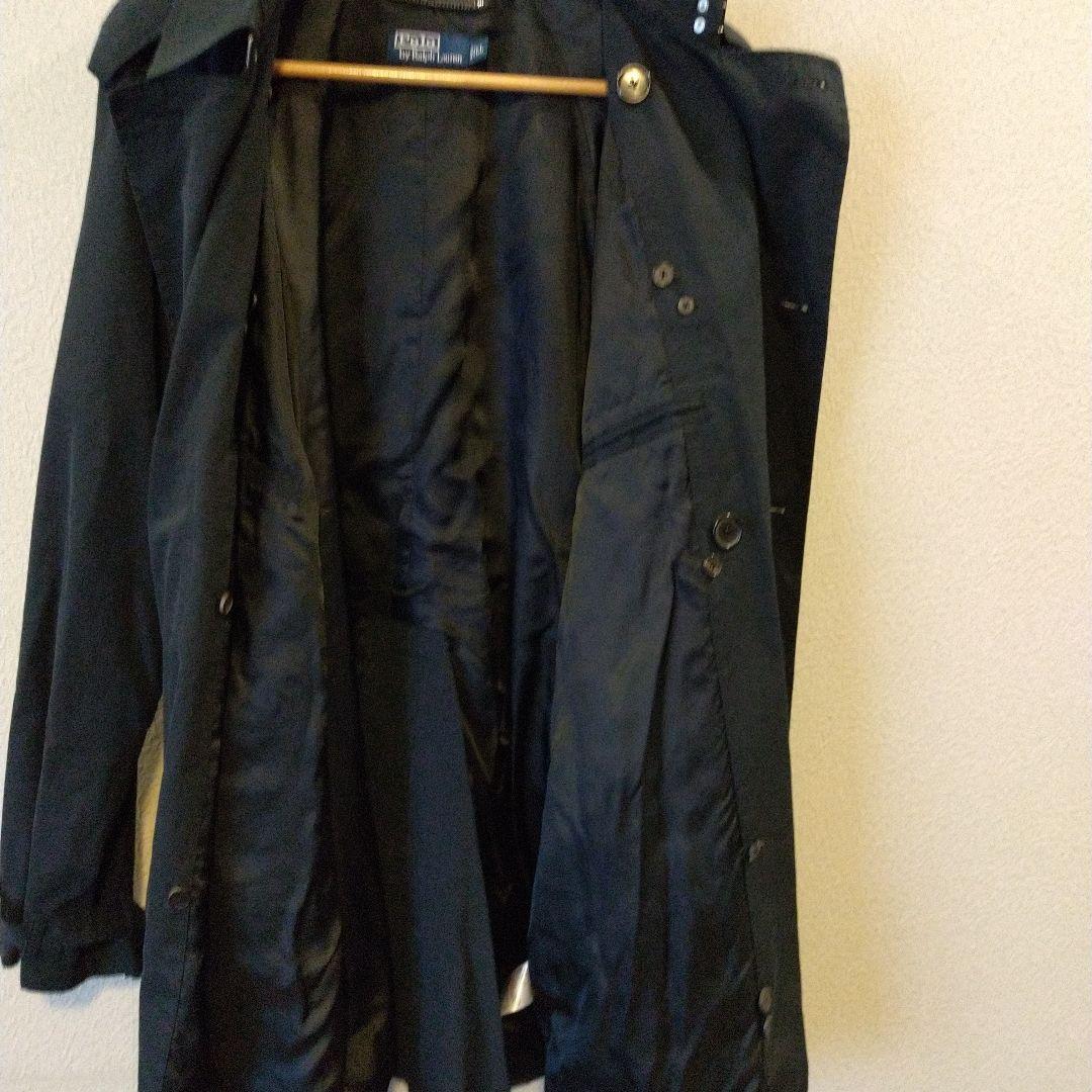 ラルフローレン　トレンチコート　ライナー付き ブラック