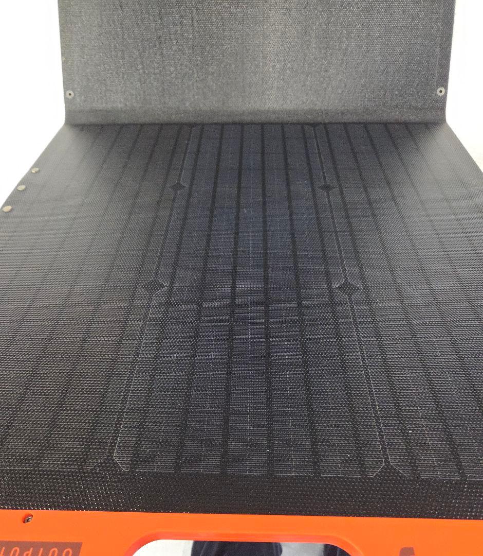 1度使用　Jackery SolarSaga 200 ポータブルソーラーパネル