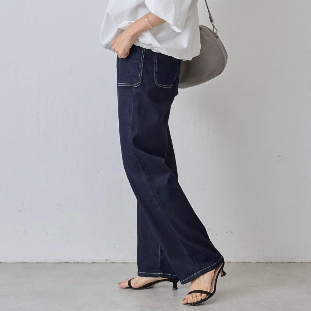 ビアズリー beardsley ストレッチ　デニムパンツ