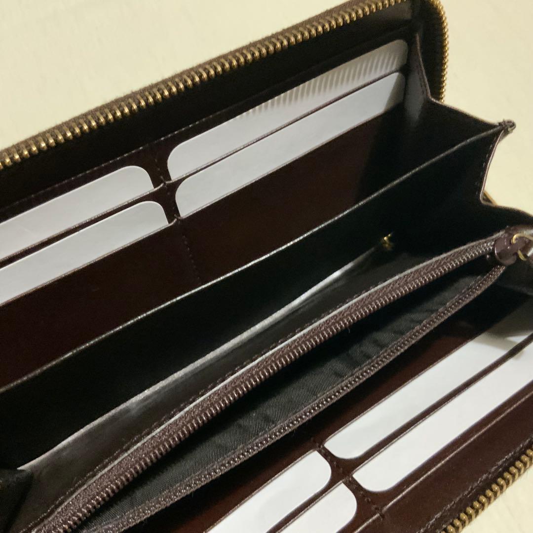 GUCCI ダークブラウン GGパターン 長財布