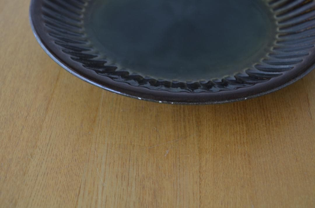 ゲフレ●KOSMOS/コスモス●19cmプレート3枚 オリーブ/グリーン