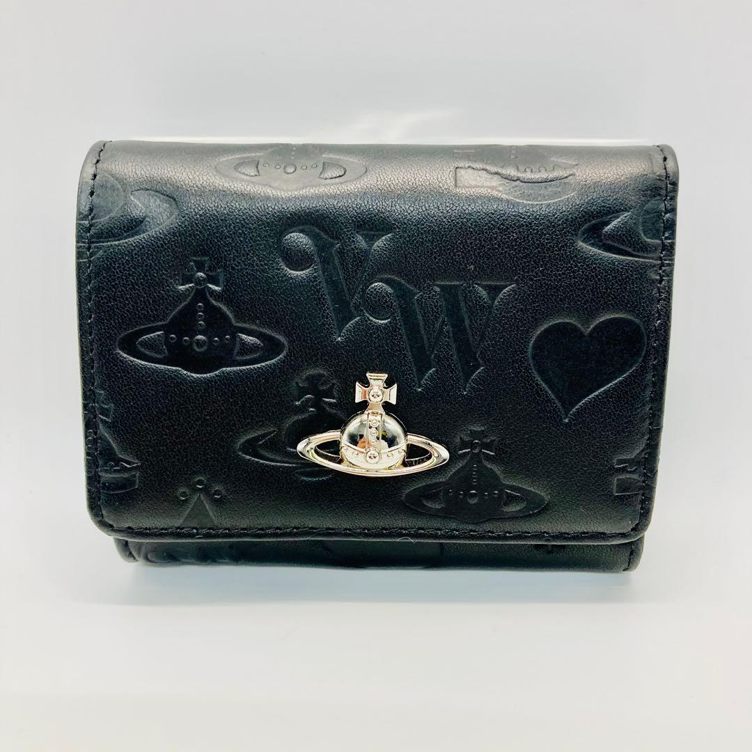 Vivienne Westwood 三つ折り財布　ブラック(新品・未使用)