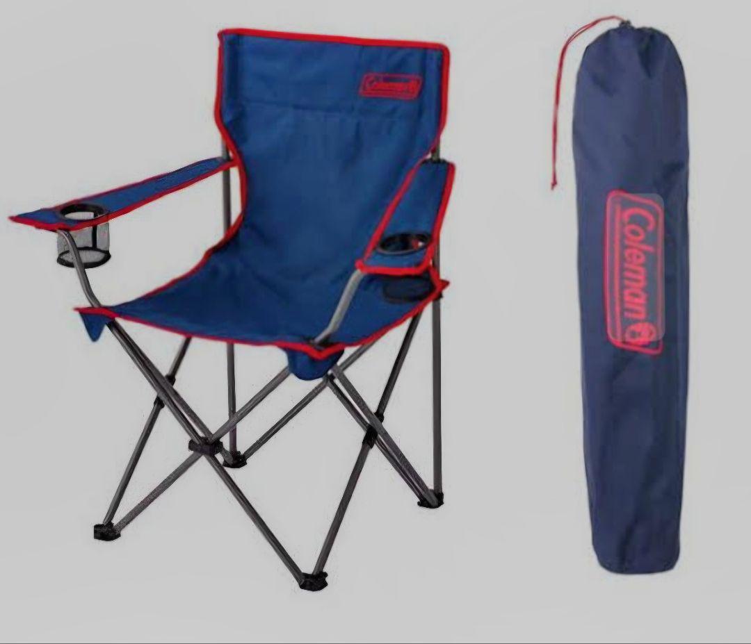 【新品４脚セット】Coleman ディレクターズチェア (ネイビー)