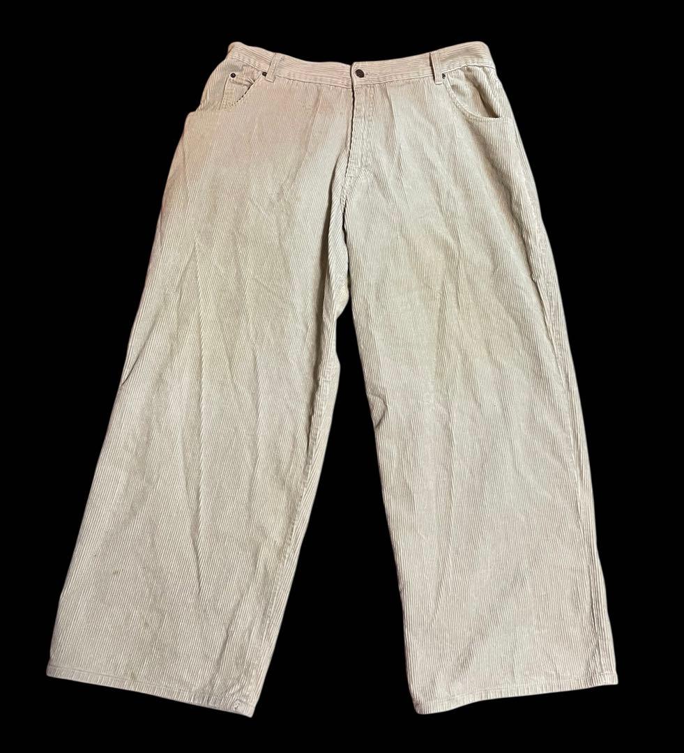 90s SOLO SEMORE USA製 コーデュロイパンツ ワイド バギー
