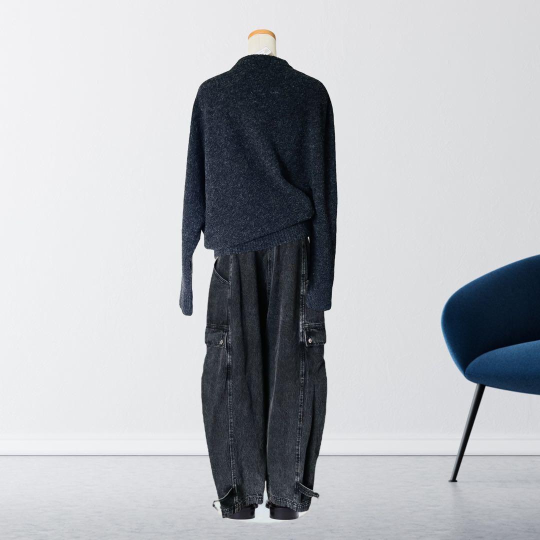 2024 新品 3.1 フィリップリム デニム カーゴ パンツ 8 黒