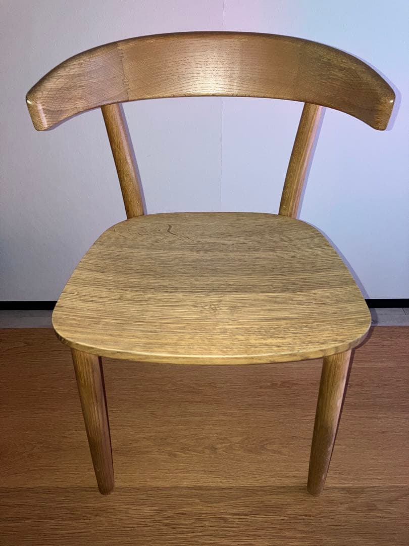 無印良品 REAL FURNITURE オーク無垢材チェア B