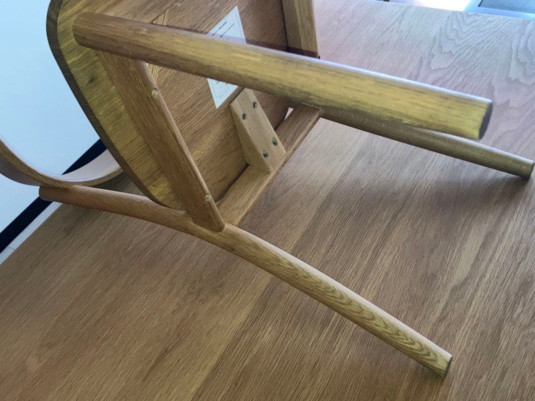 無印良品 REAL FURNITURE オーク無垢材チェア B