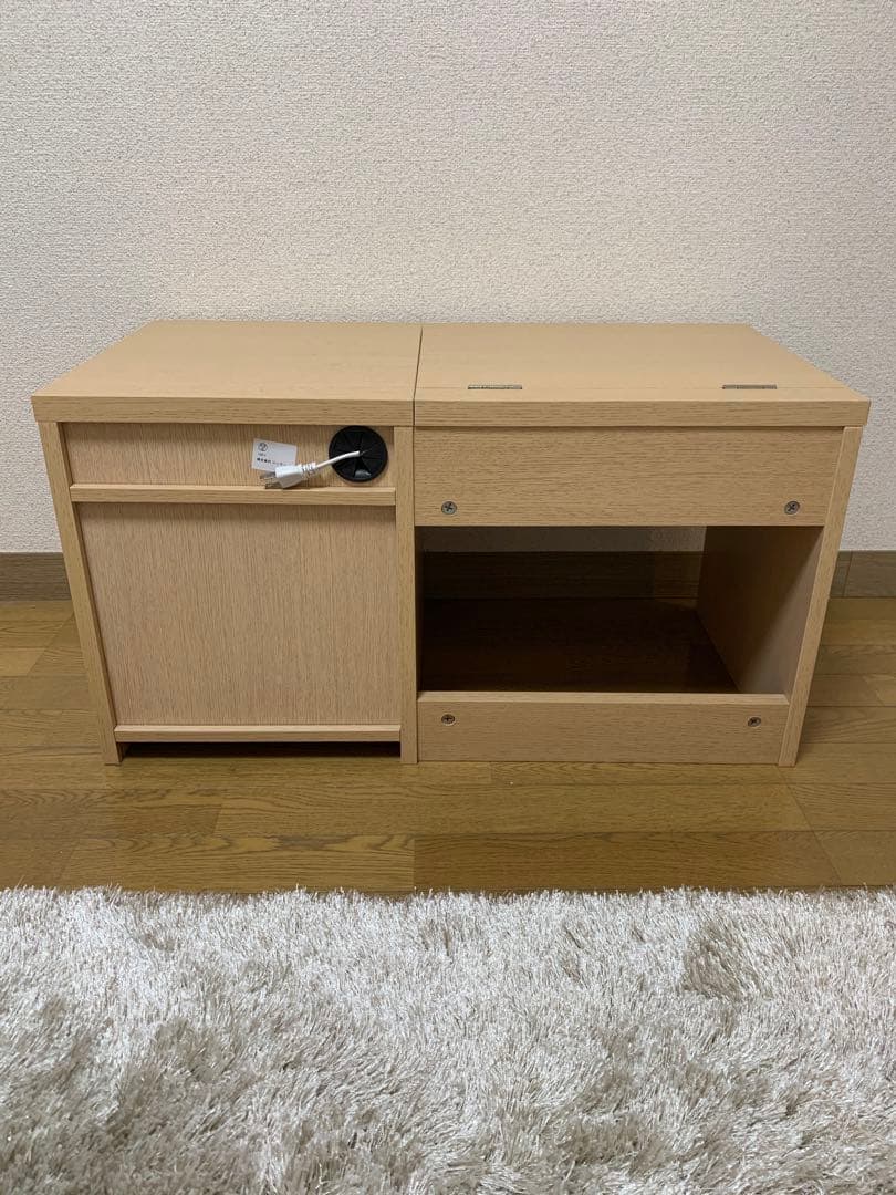 【最終値引き】ドレッサー(ロータイプ)化粧台